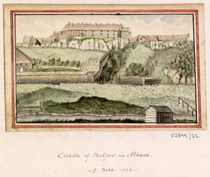 Sarja luonnoksia, näkymiä Isossa-Britanniassa, mantereella ja Amerikassa 1772-1778 (akvarelli) tekijältä British School