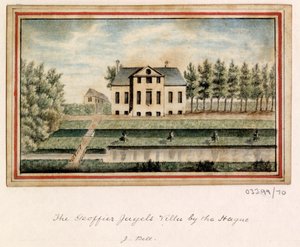 Sarja luonnoksia, näkymiä Isossa-Britanniassa, mantereella ja Amerikassa 1772-1778 (akvarelli) tekijältä British School
