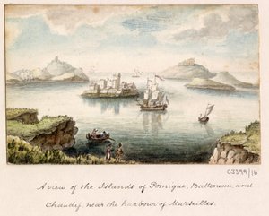 Sarja luonnoksia, näkymiä Isossa-Britanniassa, mantereella ja Amerikassa 1772-1778 (akvarelli) tekijältä British School