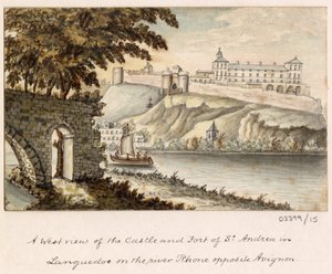 Sarja luonnoksia, näkymiä Isossa-Britanniassa, mantereella ja Amerikassa 1772-1778 (akvarelli) tekijältä British School