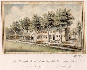 Sarja luonnoksia, näkymiä Isossa-Britanniassa, mantereella ja Amerikassa 1772-1778 (akvarelli) tekijältä British School