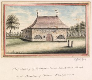 Sarja luonnoksia, näkymiä Isossa-Britanniassa, mantereella ja Amerikassa 1772-1778 (akvarelli) tekijältä British School