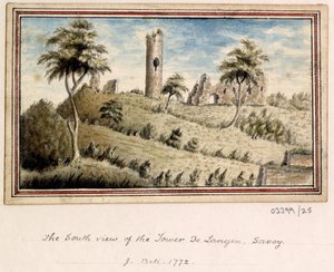 Sarja luonnoksia, näkymiä Isossa-Britanniassa, mantereella ja Amerikassa 1772-1778 (akvarelli) tekijältä British School