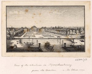 Sarja luonnoksia, näkymiä Isossa-Britanniassa, mantereella ja Amerikassa 1772-1778 (piirustus) tekijältä British School