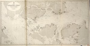 Kiinanmeri SINGAPORE STRAIT Henkilöstön komentaja JW Reed Meriluutnantti TH Tizard... Avustajina HMS Rifleman 1865-69:n upseerit. tekijältä British School