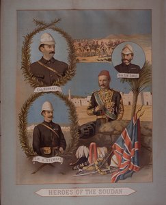 Heroes of the Soudan 1885 (chromolitho) tekijältä British School