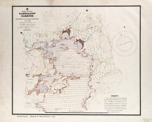 Irlanti - Länsirannikko, Glengariff Harbour. Katsastettu pätevyysluokassa, merenkulkukoulussa syys-lokakuussa 1912. tekijältä British School