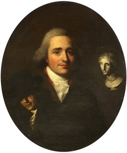 Kuvanveistäjän muotokuva, n. 1765 (öljy kankaalle) tekijältä British School