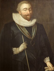 Richard Weston, Earl of Portland, Lord High Treasurer, n. 1630 (öljy paneelissa) tekijältä British School