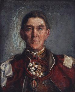 Sir Henry Farnham Burke, sukkanauhakuningas (Garter king of arms) tekijältä British School