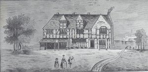 Stratford-on-Avon: Shakespearen talo (kaiverrus) tekijältä British School