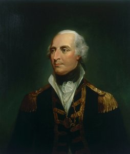 Vara-amiraali Sir Roger Curtis (1746-1816) tekijältä British School