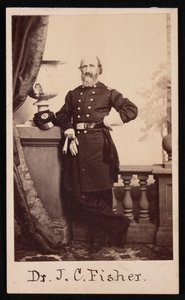 Tohtori James C. Fisherin muotokuva, 1863. tekijältä Broadbent and Co