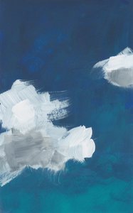 Abstrakti: Siniset pilvet