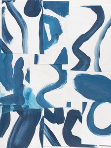 Dynamic Blue -abstrakti