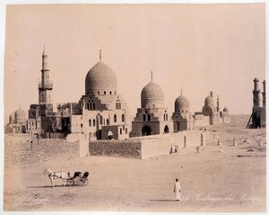 Egypti: kalivien hauta - Zangali-veljesten valokuva, 1800-luvun loppu