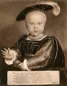 "Prinssi Edward, myöhemmin kuningas Edward VI", 1540, 1902. tekijältä Bruckmann