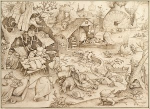 Acedia Sloth Sarjasta Seven Deadly Sins, 1557
