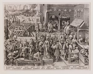 Oikeus, 1559. tekijältä Bruegel