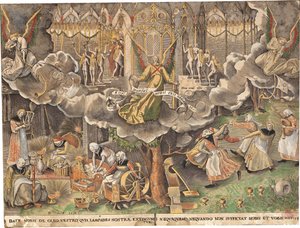 Vertaus viisaista ja tyhmistä neitsyistä, n. 1560.