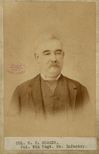 Richard H. Musser, eversti, 9. Missourin jalkaväki (konfederaatio). tekijältä Brunswick J. Sharer