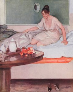 Aamulahja (värilitografia)
