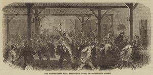 Marseillaise Hall, Belleville, Pariisi, Rochefortsin pidätyksessä tekijältä Burn Smeeton