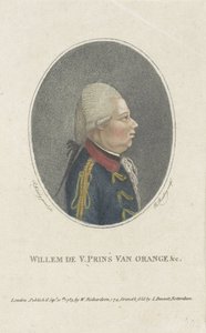Orange-Nassaun prinssin William V:n muotokuva tekijältä Burnet Reading
