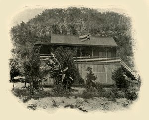 Kuuban päämaja Daiquirissa, Espanjan ja Amerikan sota, kesäkuu 1898, 1899.