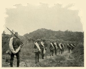 Matkalla 1. ja 10. taistelukentältä Rough Riders -konfliktikohtaukseen, vuorten yli