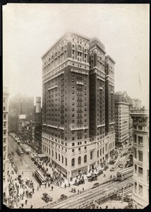 Hotel McAlpin, 34th Street ja Broadway, New York, 1912 tekijältä Byron Company