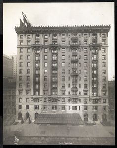 Hotel Woodstock osoitteessa 127 West 43rd Street, New York, 1911 tai 1912 (hopeagelatiiniprintti) tekijältä Byron Company