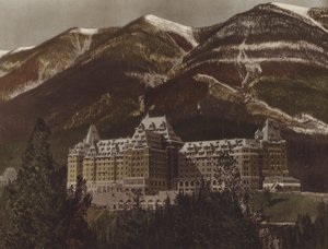 Banff Springs Hotel (värikuva)