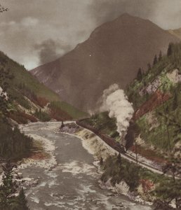 The Kicking Horse Canyon (värikuva)