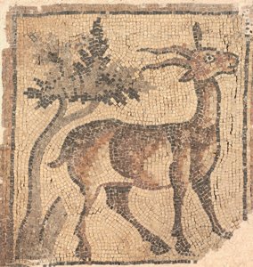 Oinas lähellä puuta, 400s tekijältä Byzantine