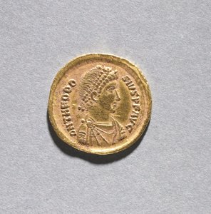 Solidus Theodosius I Suuresta tekijältä Byzantine