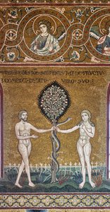 Perisynti, Bysanttilainen mosaiikki, Vanhan testamentin sykli - Maan paratiisi, XII-XIII sek (mosaiikki) tekijältä Byzantine