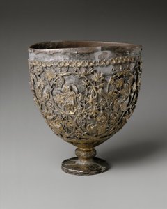 Antiokian malja, 500-550 jKr. (kullattua hopeaa). tekijältä Byzantine Byzantine