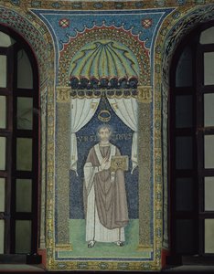 Ursicino, Ravennan piispa (mosaiikki) tekijältä Byzantine School