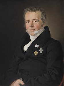 Muotokuva tutkija Hans Christian Ørstedistä