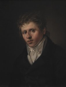 Taidemaalari Johan Christian Dahlin muotokuva