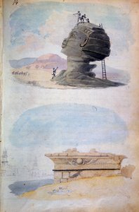 Sfinksi ja hauta, Egypti, 1800-luku tekijältä CH Smith