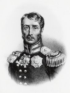 Frederick William III:n (1770-1840), Preussin kuninkaan muotokuva vuodelta 1797, kaiverrus tekijältä J.B. and Brown J. Rowbotham