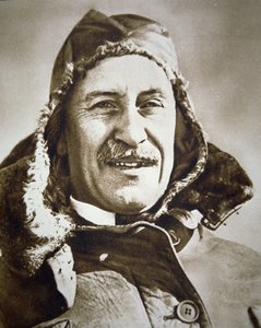 Orville Wrightin muotokuva (m/w kuva) tekijältä J.B. and Brown J. Rowbotham