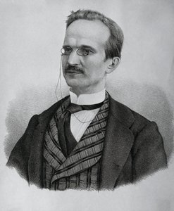 Urbano Rattazzin (1808-1873) muotokuva, italialainen poliitikko, litografia tekijältä J.B. and Brown J. Rowbotham