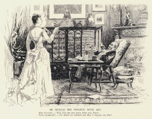 Hän sekoitti rahoituksen taiteeseen (litho) tekijältä C.J. Taylor