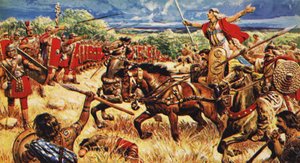 Boadicea vaunuissaan tekijältä C.L. Doughty