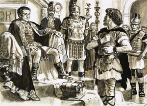 Caractacus kohtaa keisari Claudiuksen tekijältä C.L. Doughty