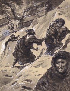 Glencoen verilöyly (guassi paperille) tekijältä C.L. Doughty