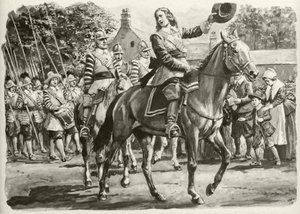 John Hampden (värilitografia) tekijältä C.L. Doughty